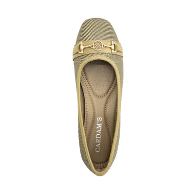 Women's Ballet Flats Shoes CLY 28470 Beige/Taupe C1