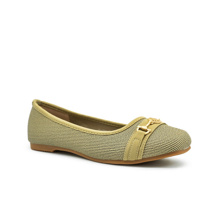 Women's Ballet Flats Shoes CLY 28470 Beige/Taupe C1
