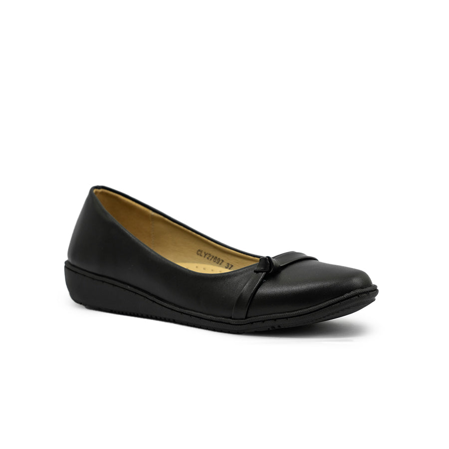 Women's SSHS Flats Shoes CLY 27697 Black C1