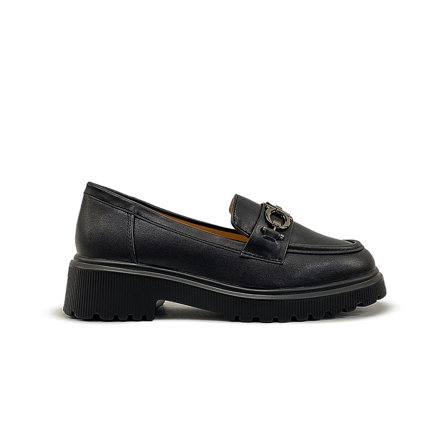 Women's SSHS Flats Shoes CLY 23764 Black C2