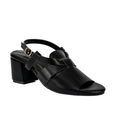 Cardams ECLC CN 00209 Black/Mocha Women Heeled Sandals