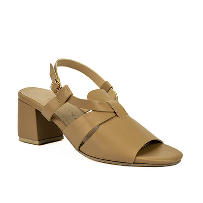 Cardams ECLC CN 00209 Black/Mocha Women Heeled Sandals