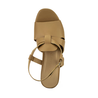 Cardams ECLC CN 00209 Black/Mocha Women Heeled Sandals