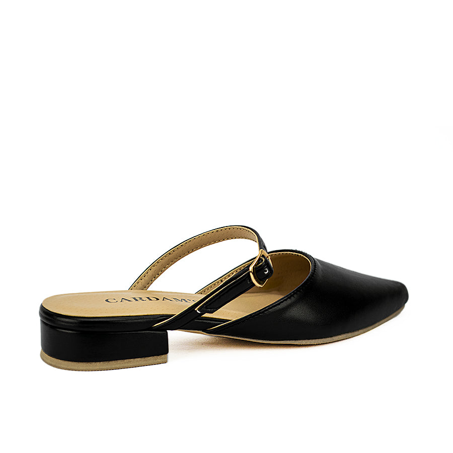 Cardams ECLC LNE 00213 Black/Nude Women Mules