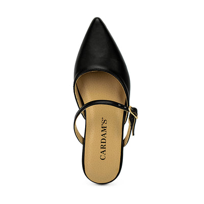 Cardams ECLC LNE 00213 Black/Nude Women Mules