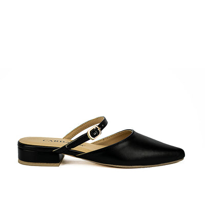 Cardams ECLC LNE 00213 Black/Nude Women Mules