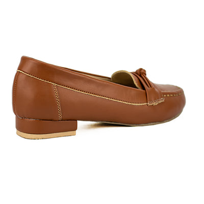 Cardams ECLC OLV 00222 Black/Tan Women Loafers