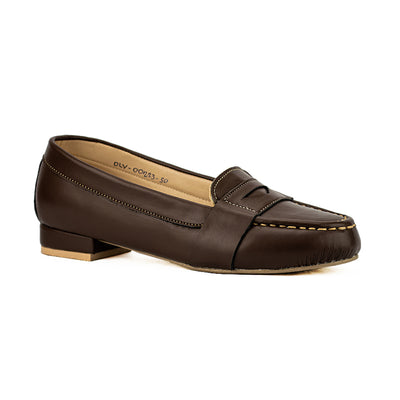 Cardams ECLC OLV 00223 Black/Dark Brown Women Loafers