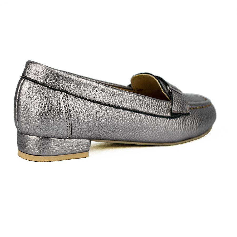 Cardams ECLC OLV 00226 Gray/Mocca Women Loafers