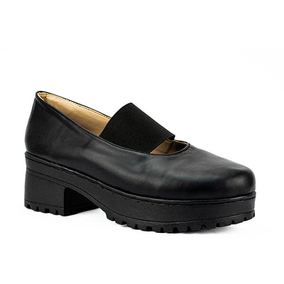 Cardams ECLC RSS 00217 Black Women Korean Heeled Sandals