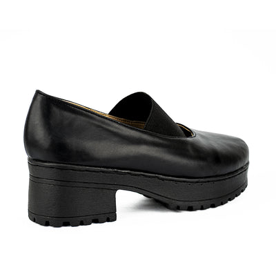 Cardams ECLC RSS 00217 Black Women Korean Heeled Sandals