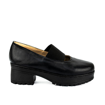 Cardams ECLC RSS 00217 Black Women Korean Heeled Sandals