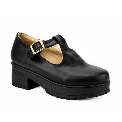 Cardams ECLC RSS 00219 Black Women Korean Heeled Sandals