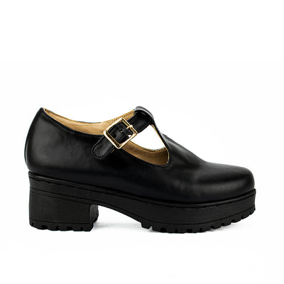 Cardams ECLC RSS 00219 Black Women Korean Heeled Sandals