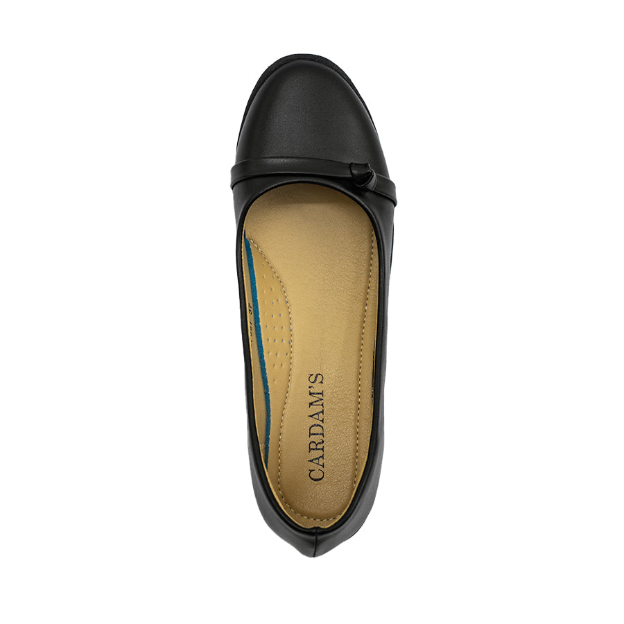 Women's SSHS Flats Shoes CLY 27697 Black C1