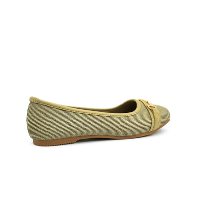 Women's Ballet Flats Shoes CLY 28470 Beige/Taupe C1