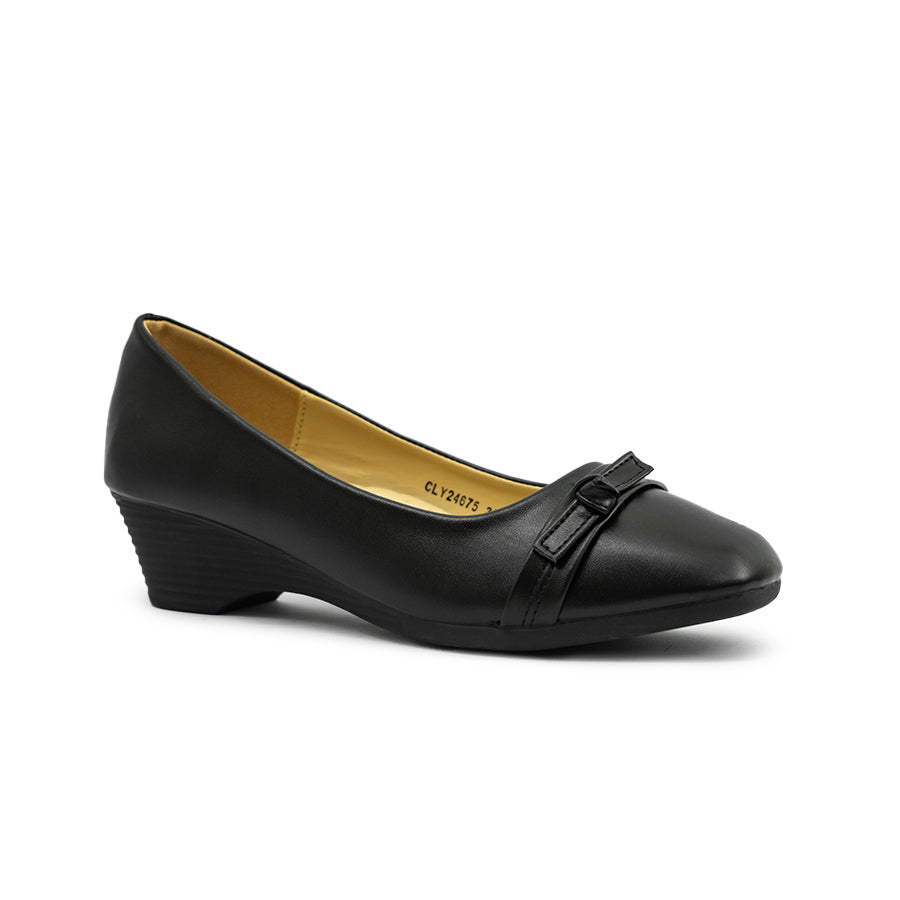 Women's Pumps Shoes CLY 24675 Black C1