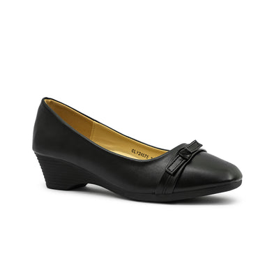 Women's Pumps Shoes CLY 24675 Black C1