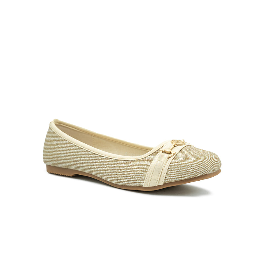 Women's Ballet Flats Shoes CLY 28470 Beige/Taupe C1