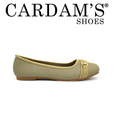 Women's Ballet Flats Shoes CLY 28470 Beige/Taupe C1