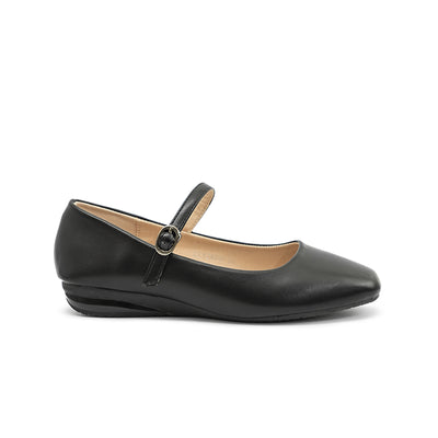 Women's SSHS Flats Shoes CLY 28665 Black C1