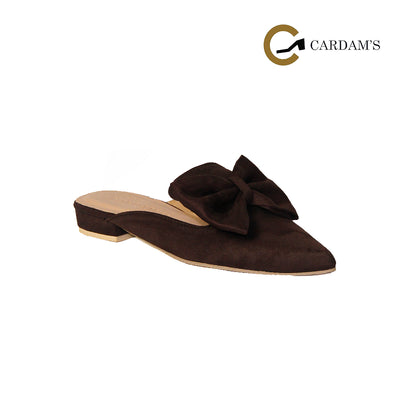 Cardams ECLA LNE 00052 Black/Brown Women Mules