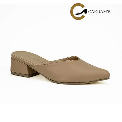 Cardams ECLA CN 00179 Beige/Black/Tan Women Mules