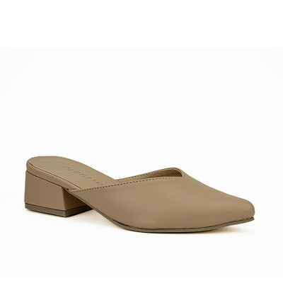 Cardams ECLA CN 00179 Beige/Black/Tan Women Mules