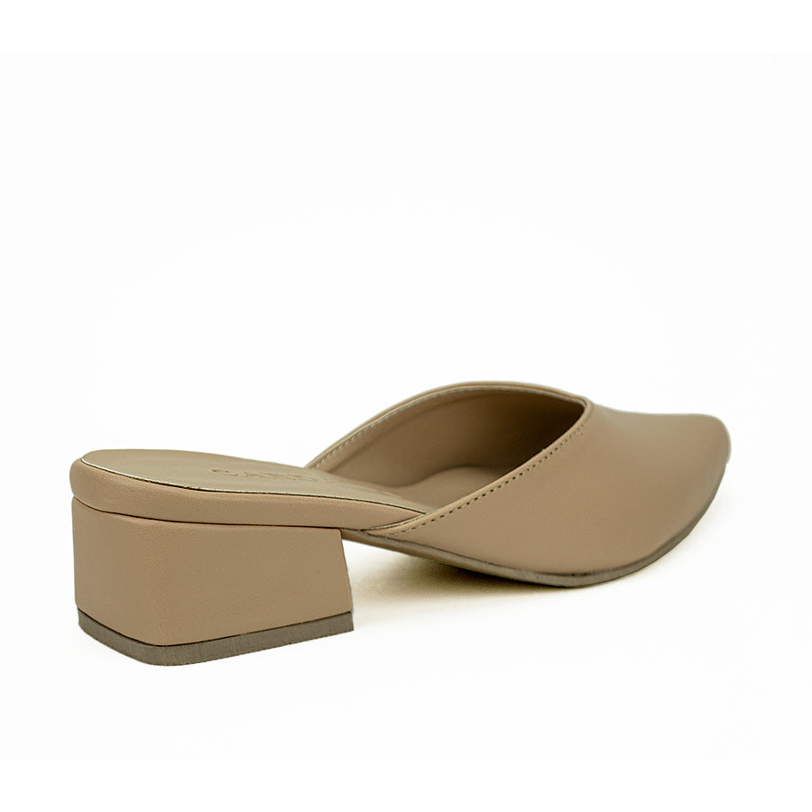 Cardams ECLA CN 00179 Beige/Black/Tan Women Mules