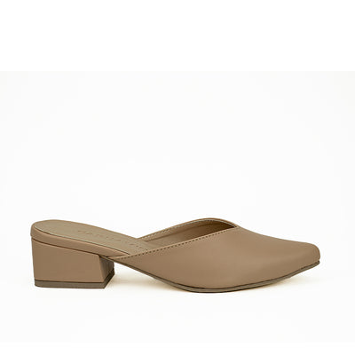 Cardams ECLA CN 00179 Beige/Black/Tan Women Mules