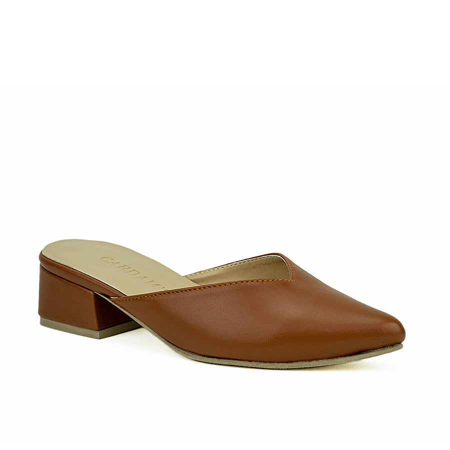 Cardams ECLA CN 00179 Beige/Black/Tan Women Mules