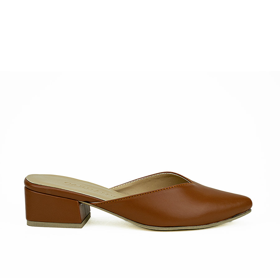 Cardams ECLA CN 00179 Beige/Black/Tan Women Mules