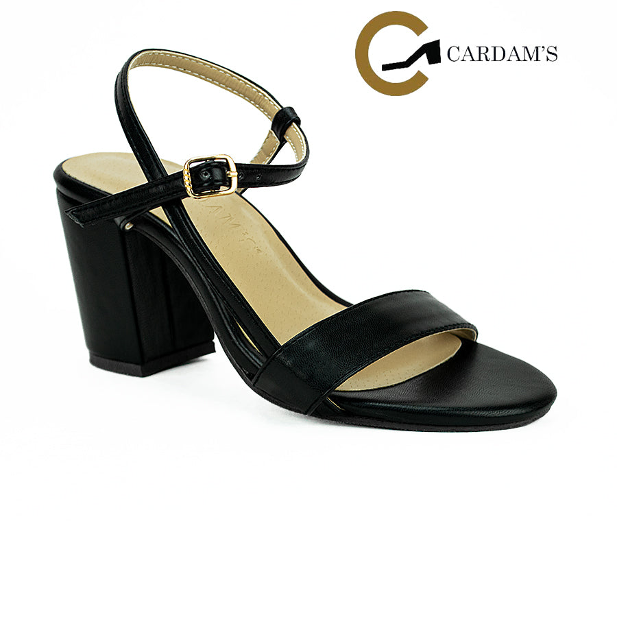 Cardams ECLB LNE 00185 Black/Brown Women Heeled Sandals
