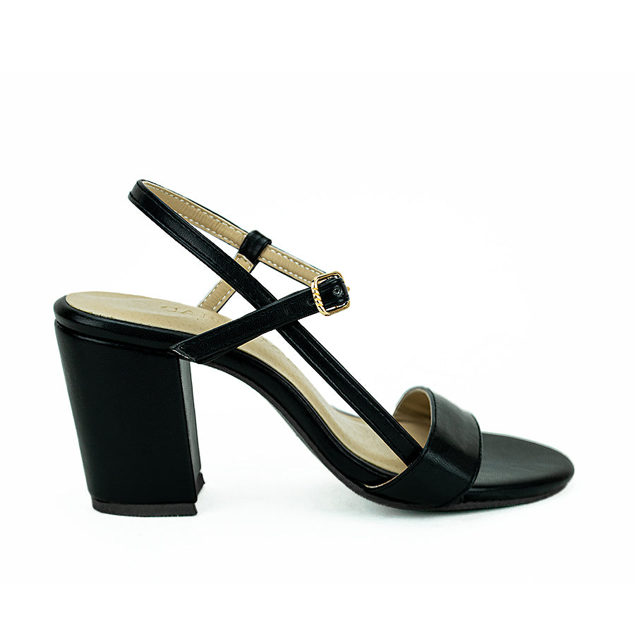 Cardams ECLB LNE 00185 Black/Brown Women Heeled Sandals
