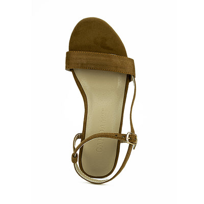 Cardams ECLB LNE 00185 Black/Brown Women Heeled Sandals