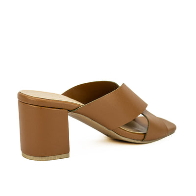 Cardams ECLC CN 00207 Black/Tan Women Heeled Sandals