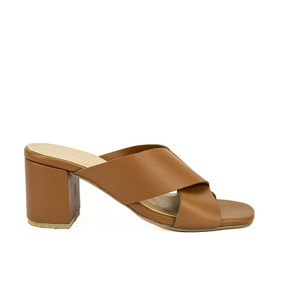 Cardams ECLC CN 00207 Black/Tan Women Heeled Sandals