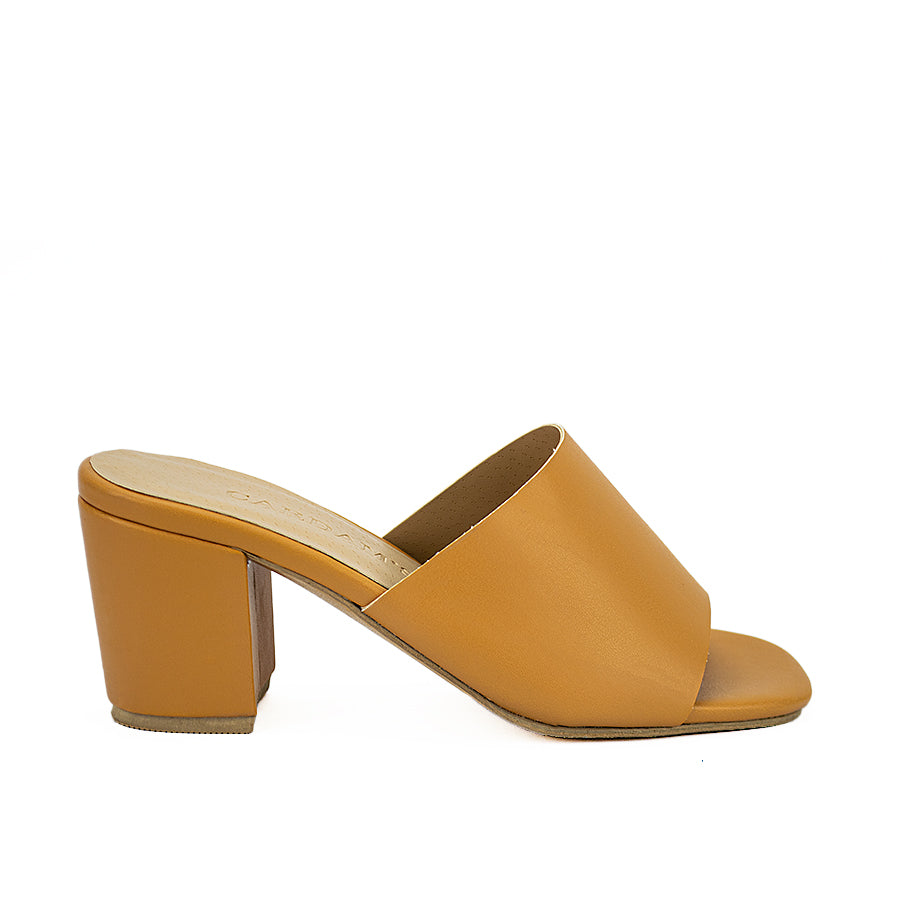 Cardams ECLC CN 00211 Camel/Gray Women Heeled Sandals