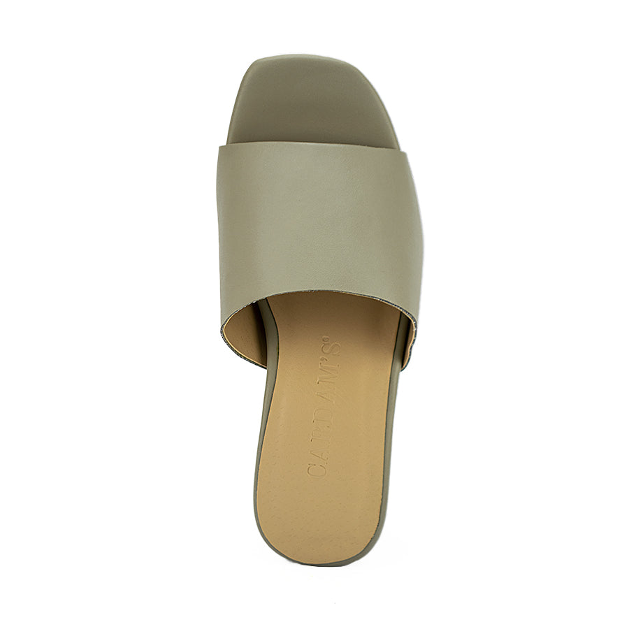 Cardams ECLC CN 00211 Camel/Gray Women Heeled Sandals