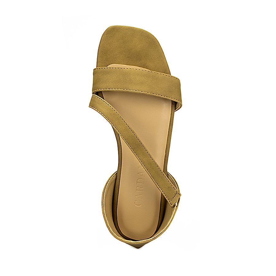 Cardams ECLA CN 00027 Beige/Blue/Brown Women Flat Sandals