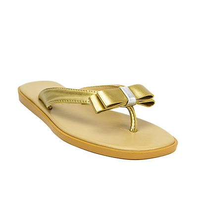 Cardams ECLA CN 00029 Gold/Silver/White Women Flat Sandals