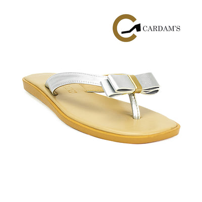Cardams ECLA CN 00029 Gold/Silver/White Women Flat Sandals