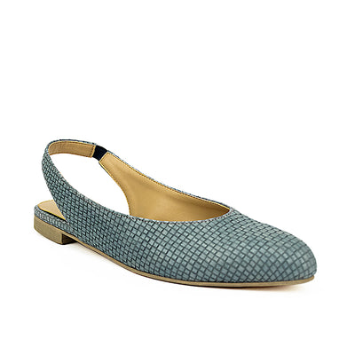 Cardams ECLA CN 00036 Blue Gray/Cream/Beige Women Flat Sandals