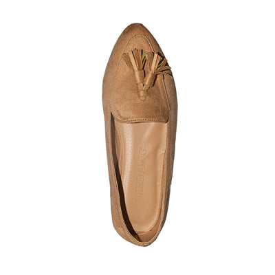 Cardams ECLA CN 00062 Beige Women Flats