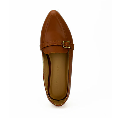 Cardams ECLA CN 00065  Black/Cream/Tan Women Flats