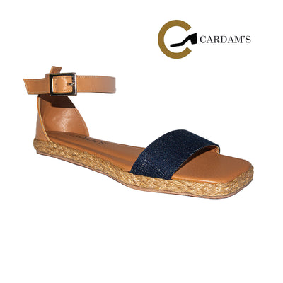 Cardams ECLA ERM 00057 Blue/Light Blue Flat Sandals