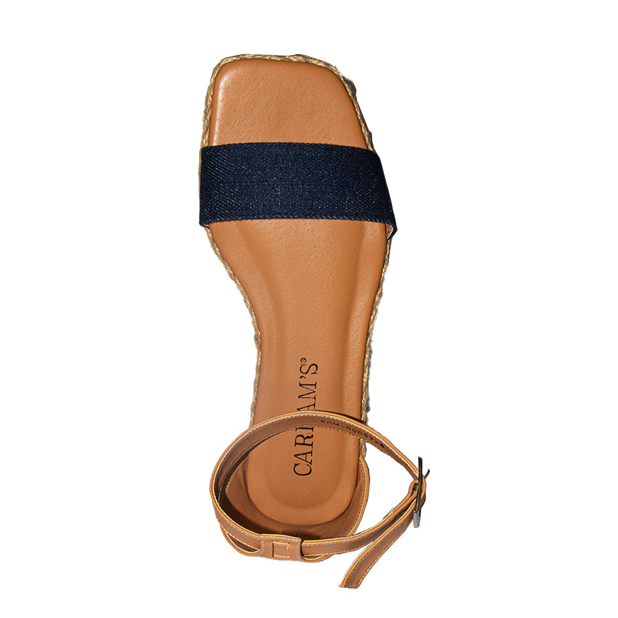 Cardams ECLA ERM 00057 Blue/Light Blue Flat Sandals