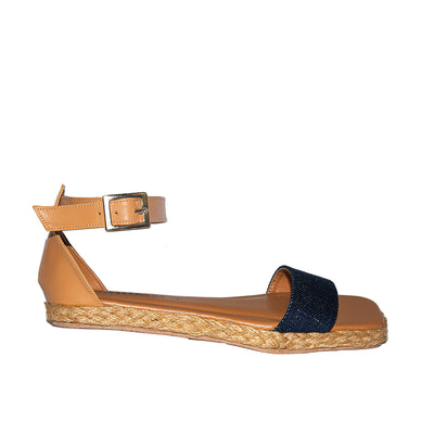 Cardams ECLA ERM 00057 Blue/Light Blue Flat Sandals