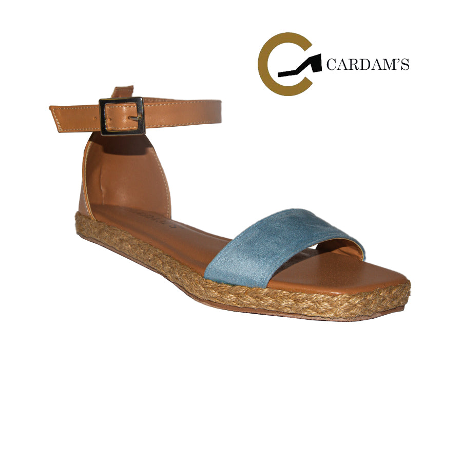 Cardams ECLA ERM 00057 Blue/Light Blue Flat Sandals