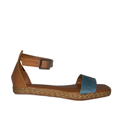 Cardams ECLA ERM 00057 Blue/Light Blue Flat Sandals